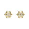 Shangjie OEM Joyas Cadeau de Noël Fashion Gold Plate Moucles d&#39;oreilles pour femmes boucles d&#39;oreilles zircon